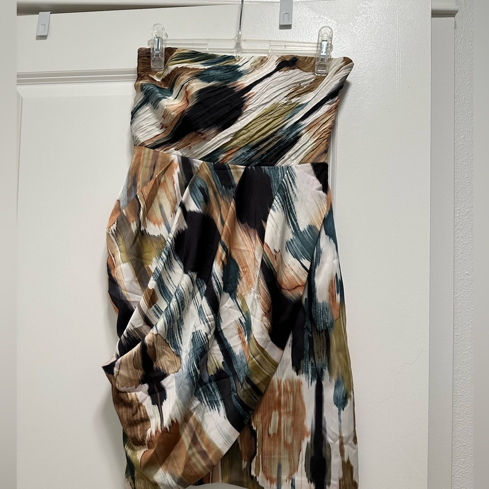 Ann Taylor Watercolor print dress size 0